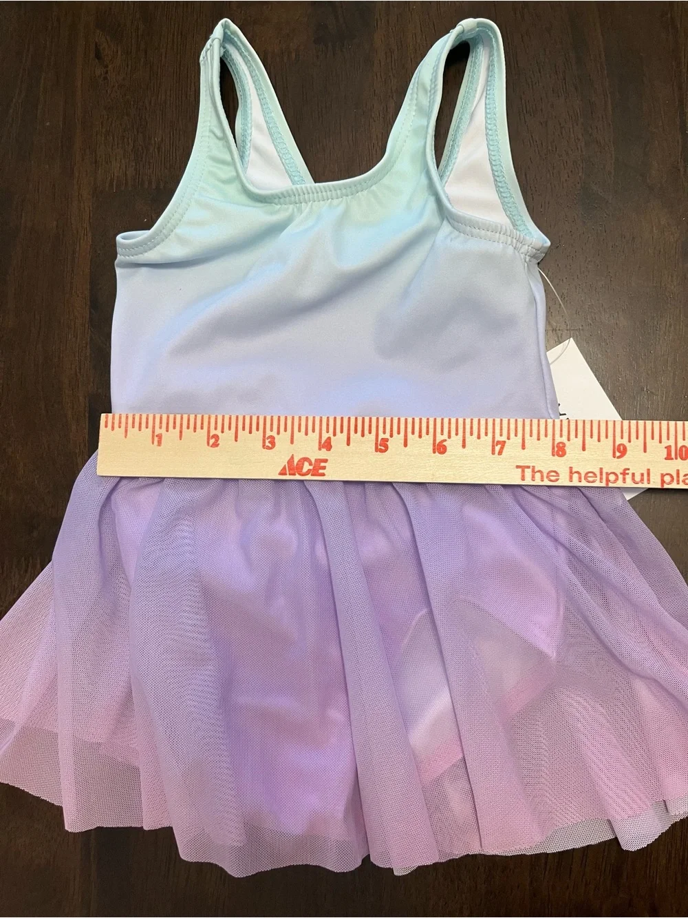 Weissman Sugar Ombre Tank Dress (Ballet Leotard with Skirt) - T